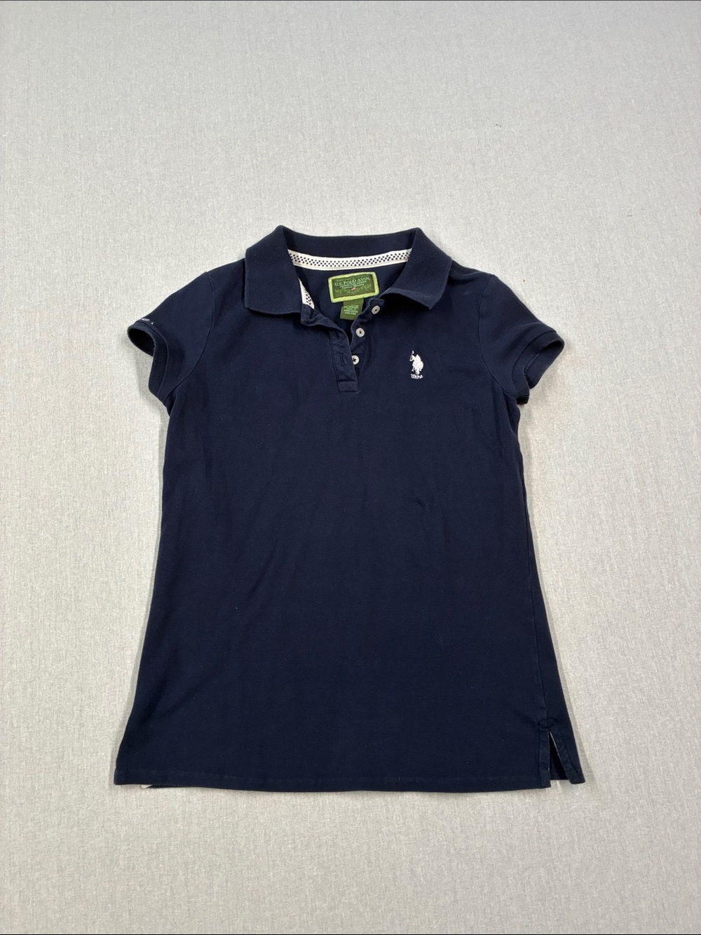 Navy blue U S Pili Assn short sleeve ,small
